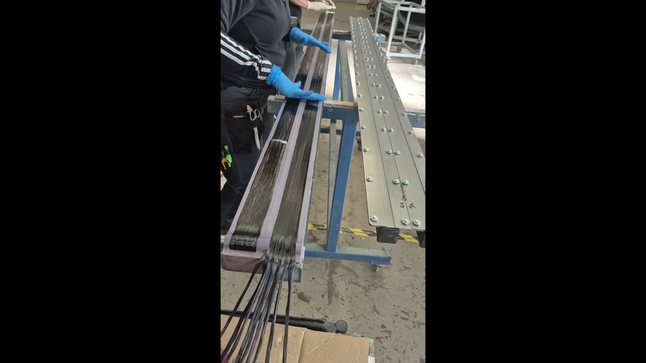 Carbon Roving Layup &ndash; Aircraft Wing Spar Cap Manufacturing | AFormX