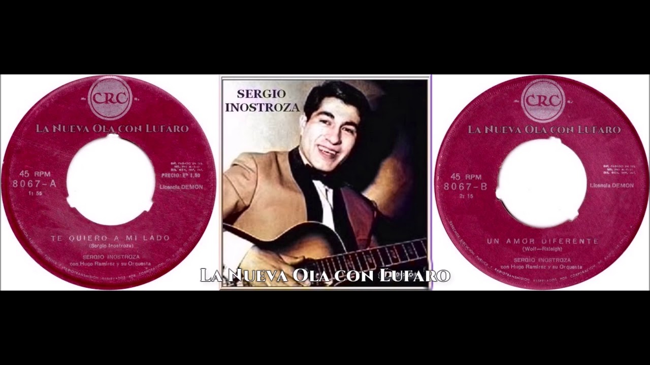 Sergio Inostroza -  A) Te quiero a mi lado -  B) Un amor diferente