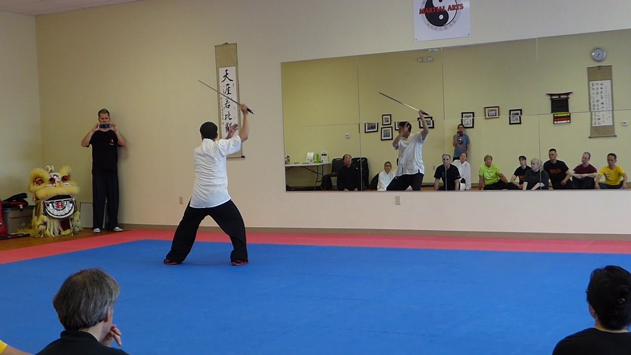Master Chen Bing demonstrates Chen 49 Sword Form (partial)