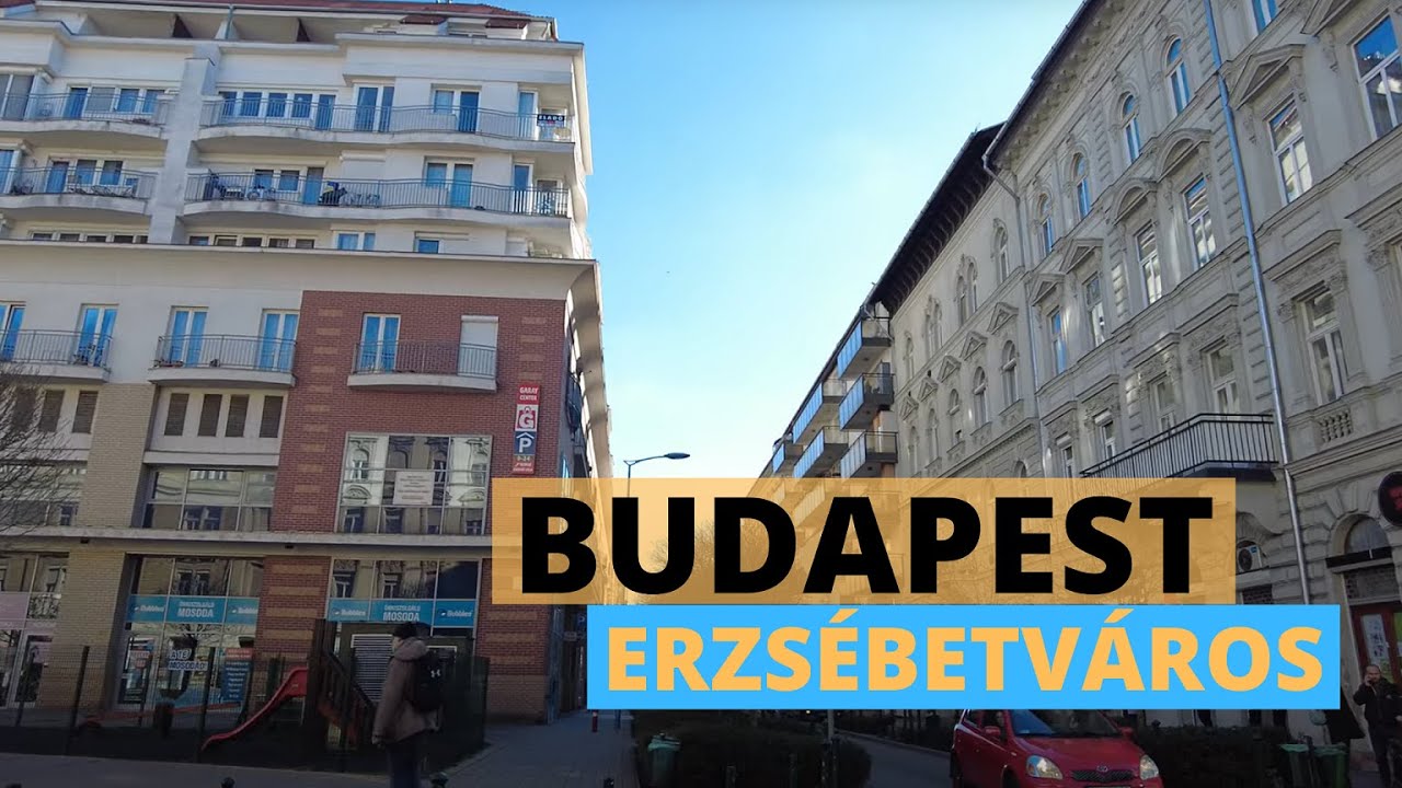 [4K] Budapest walks - District 7 - Erzsébetváros