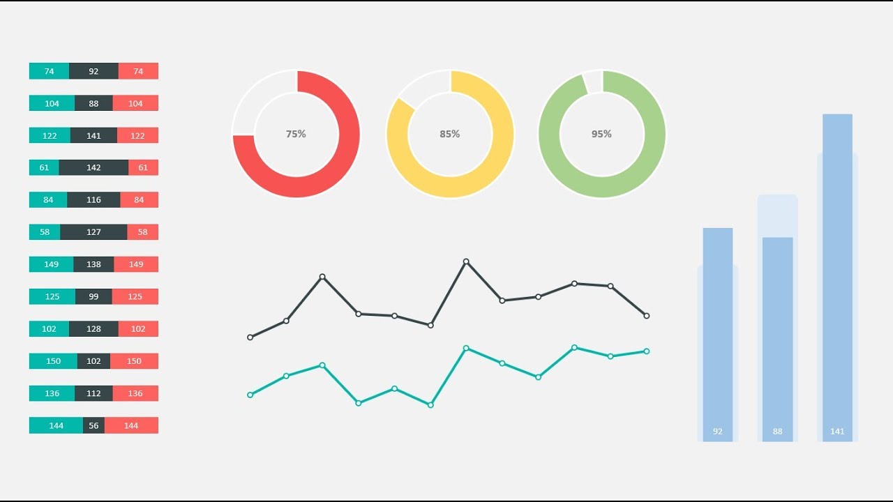 Pinexl Integrated Excel Preset Chart Templates Overview