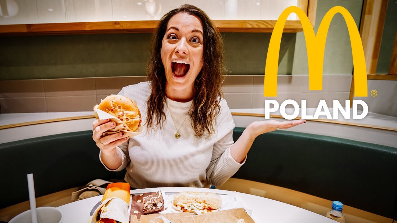 Реакция американцев на McDonald's в Польше 🇵🇱 | POLAND TRAVEL VLOG