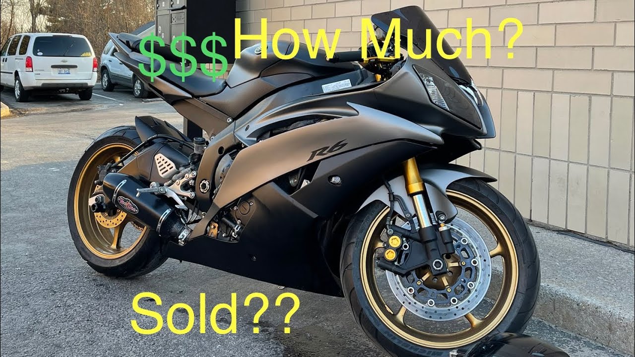 Wrecked 2008 Yamaha R6: Price Reveal! Crashed Bike Rebuild Series Finale