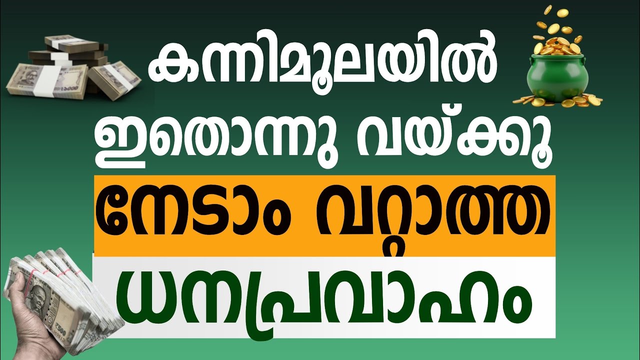 കന്നിമൂലയിൽ ഇതൊന്നു വെക്കൂ; നേടാം ഉറവവറ്റാത്ത ധനപ്രവാഹം.Vastu remedies for financial growth.