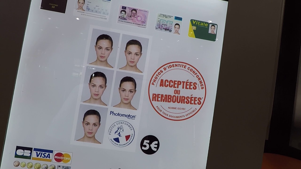 Le photomaton- les photos d'identités