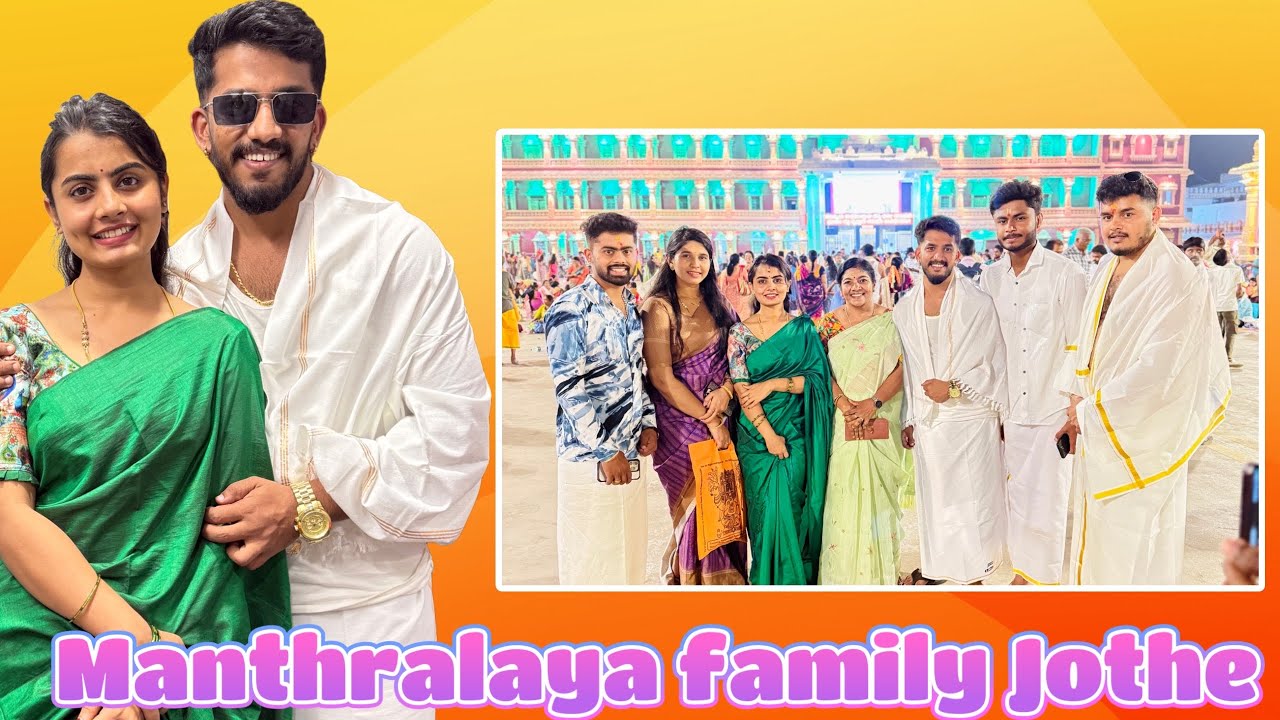 Mantralaya Family ಜೊತೆ | Madhu Gowda #madhugowda #nikhilnisha