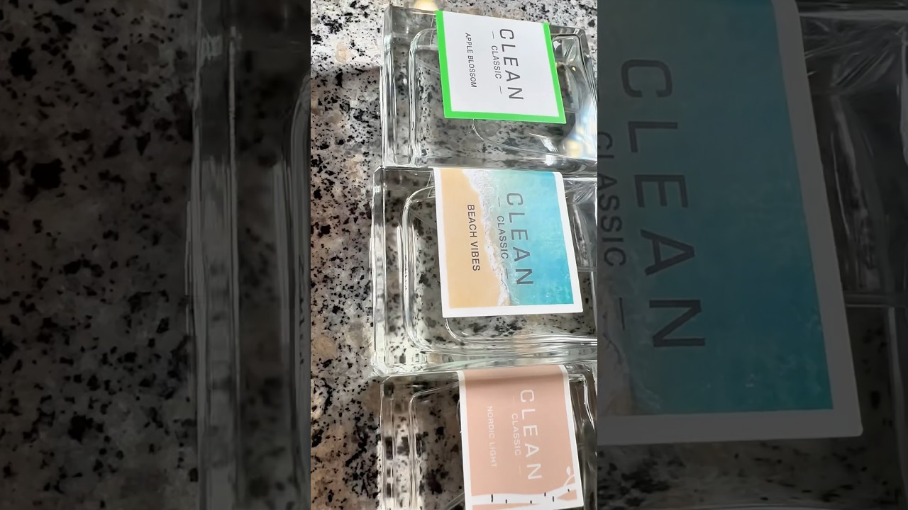 CLEAN CLASSIC fragrances