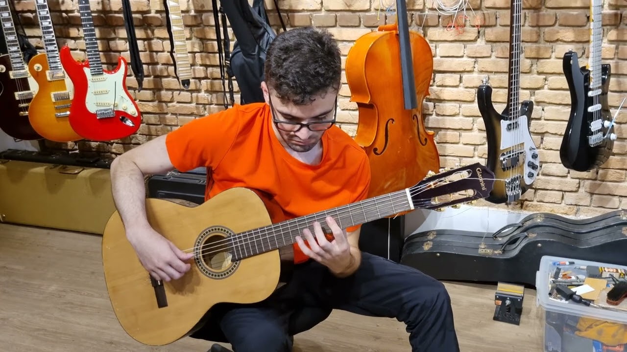 Viol&atilde;o Giannini GCX15N Natural A&ccedil;o/Nylon Epis&oacute;dio 4 de 4