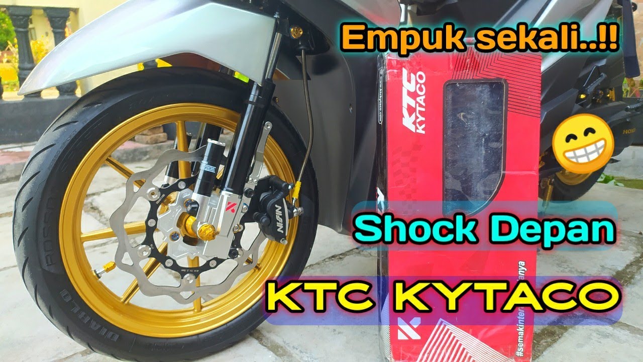 TUTORIAL PASANG SHOCK DEPAN KTC KYTACO