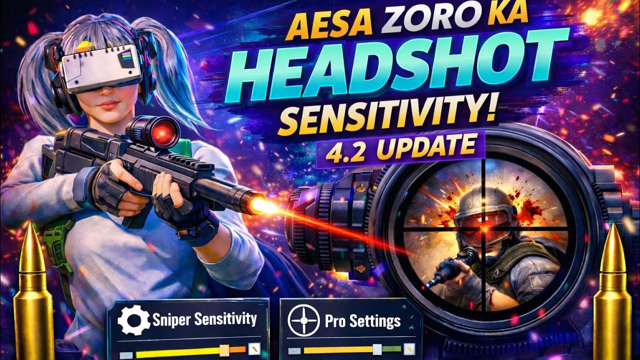 Aesa ZORO Ka Headshot Sensitivity 😱 | ZERO Recoil | BGMI 4.2 Update 🔥