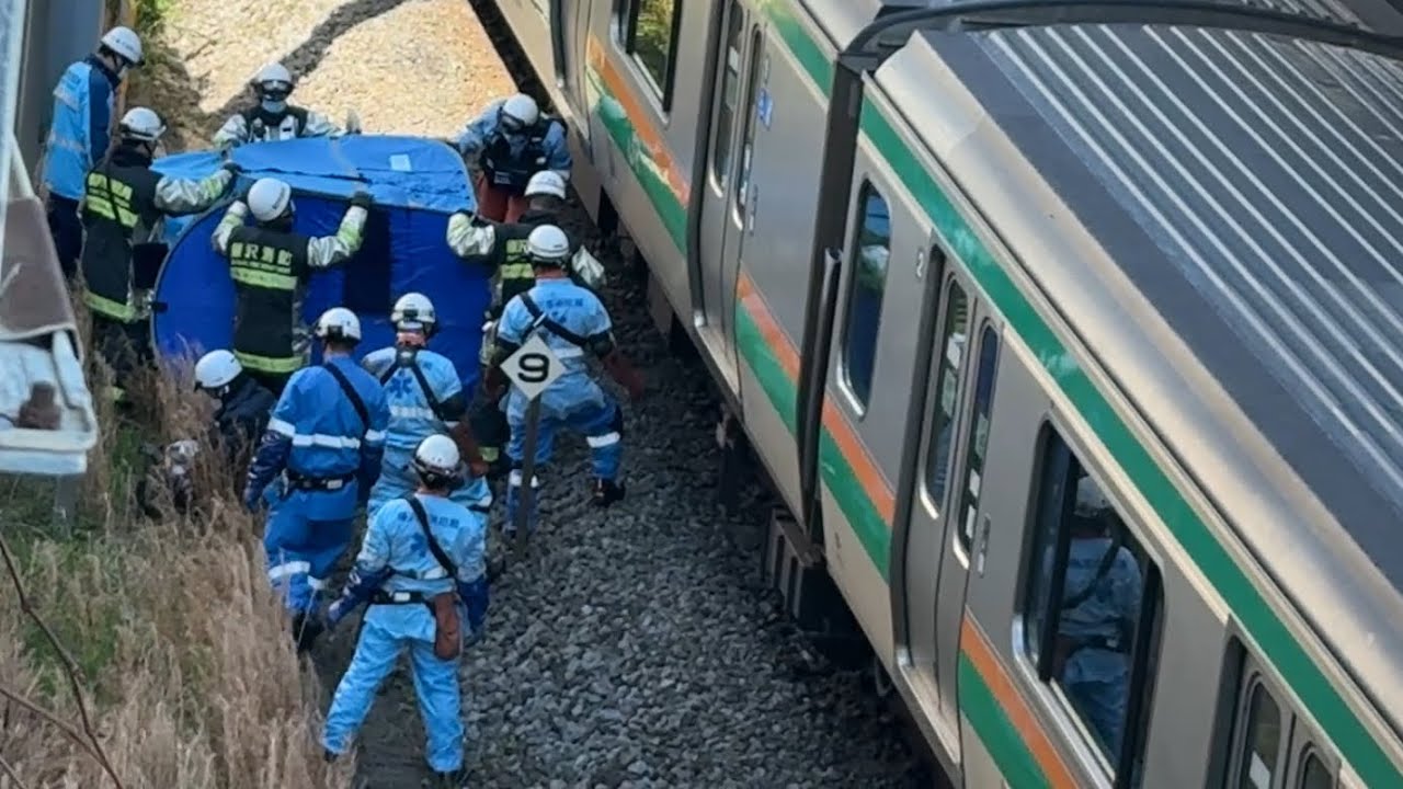 【東海道線人身事故】辻堂駅で飛び込み発生直後の現場の緊迫した一部始終