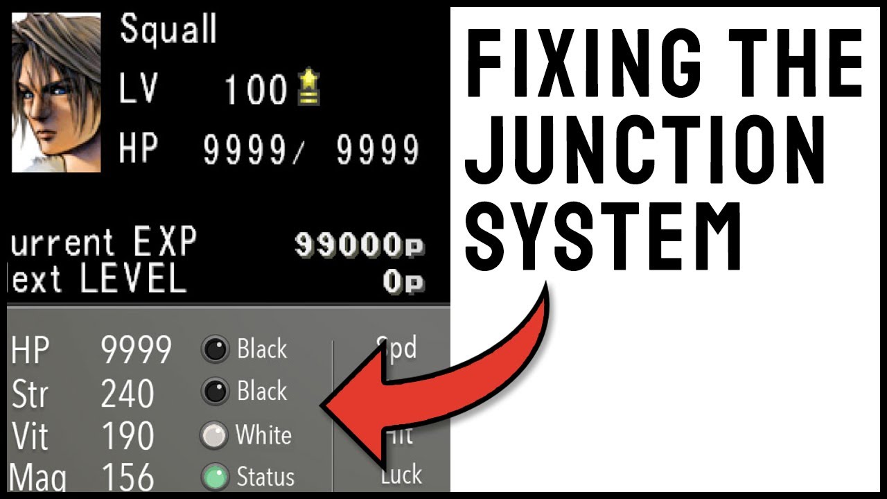 Junction System or Affinity System in Final Fantasy VIII | Game Discourses