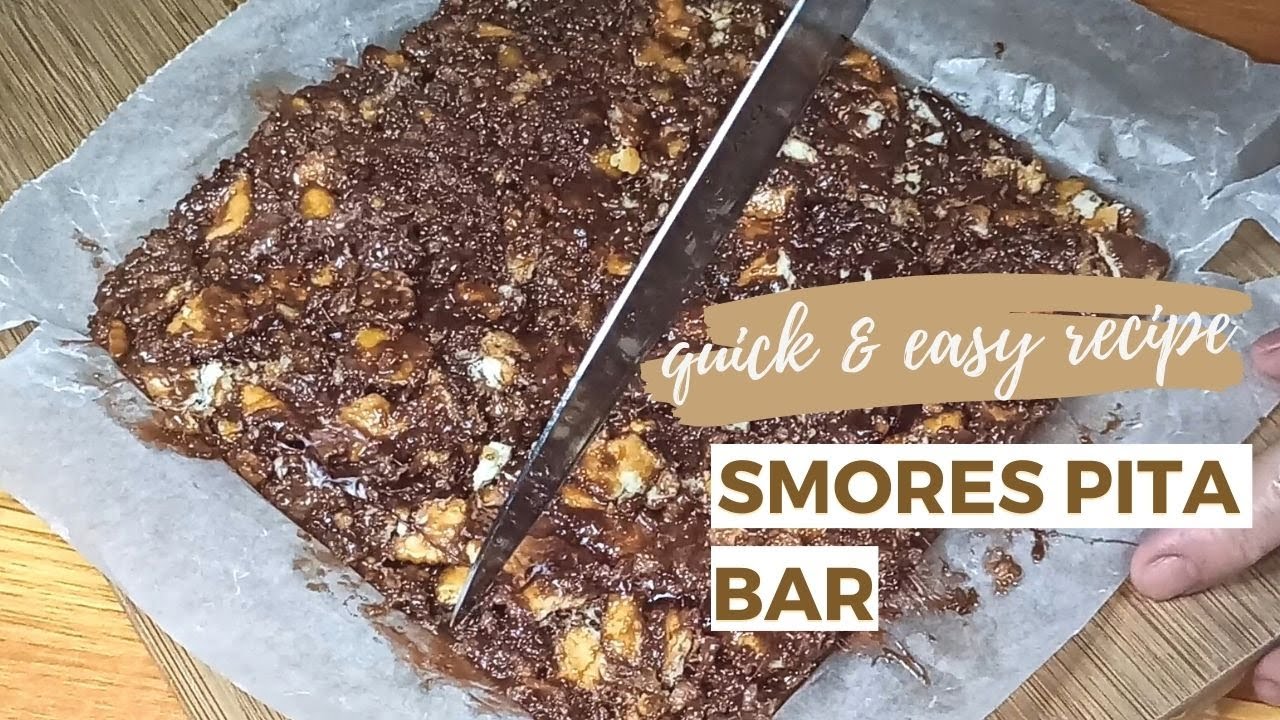 Quick and easy recipe steps | Smores Fita Bars