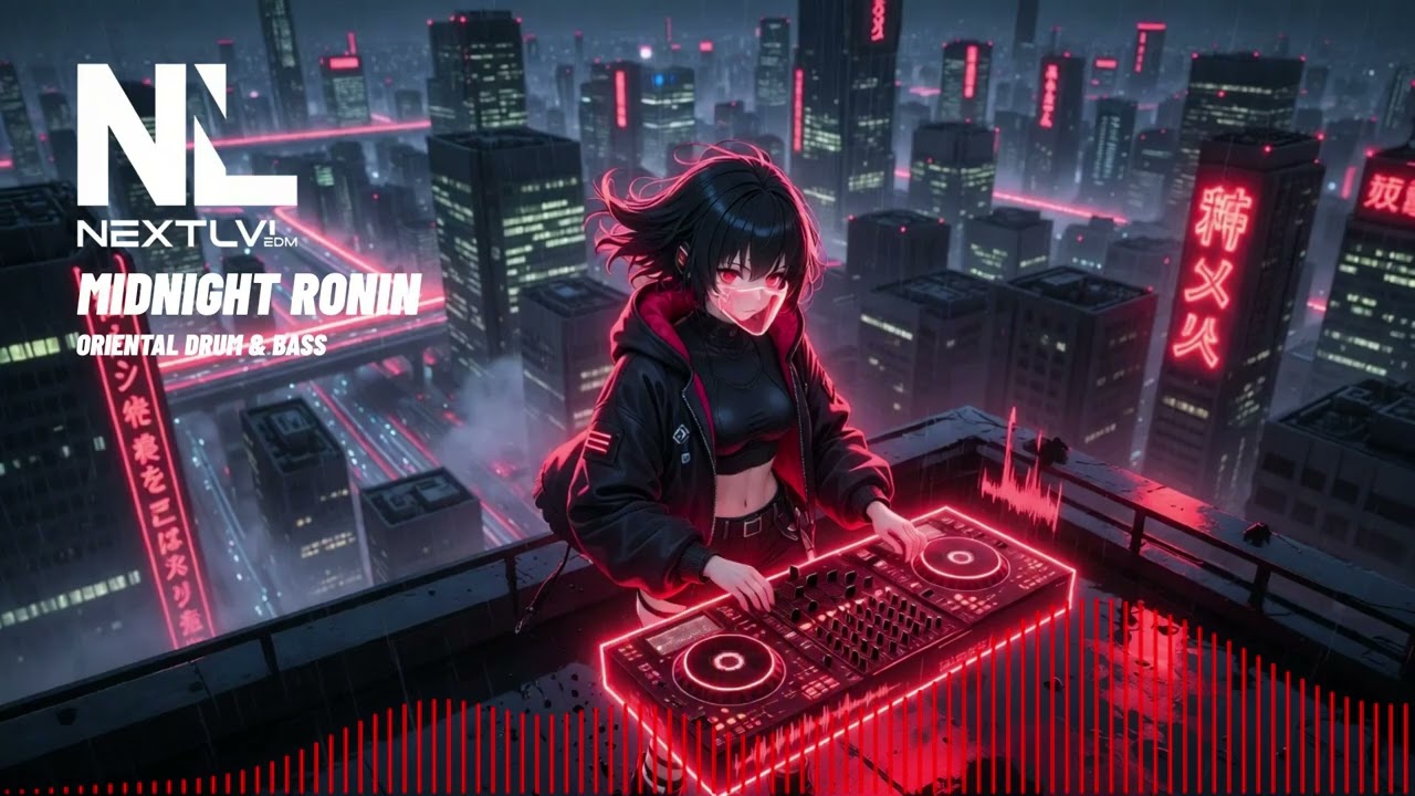 Midnight Ronin ⚔️ Japanese Drum & Bass 168 BPM | Dark Oriental DnB