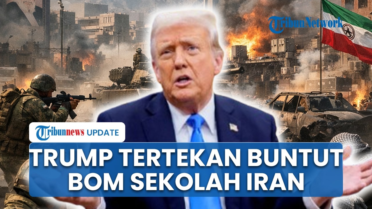 Trump Tertekan, Punya Waktu hingga 18 Maret Jelaskan Bom Targetkan SD Iran Tewaskan 170 Siswi