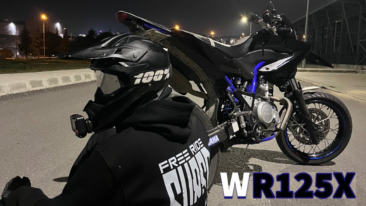 Yamaha wr125x supermoto ile bir gün(mını tekervlog)