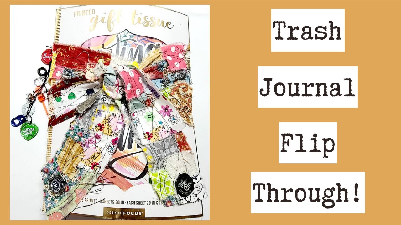 Trash Journal Flip Through!