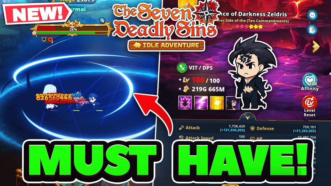 YEP, YOU NEED HIM! OMINOUS NEBULA ZELDRIS IS A MUST SUMMON! | 7DS: Idle Adventure!