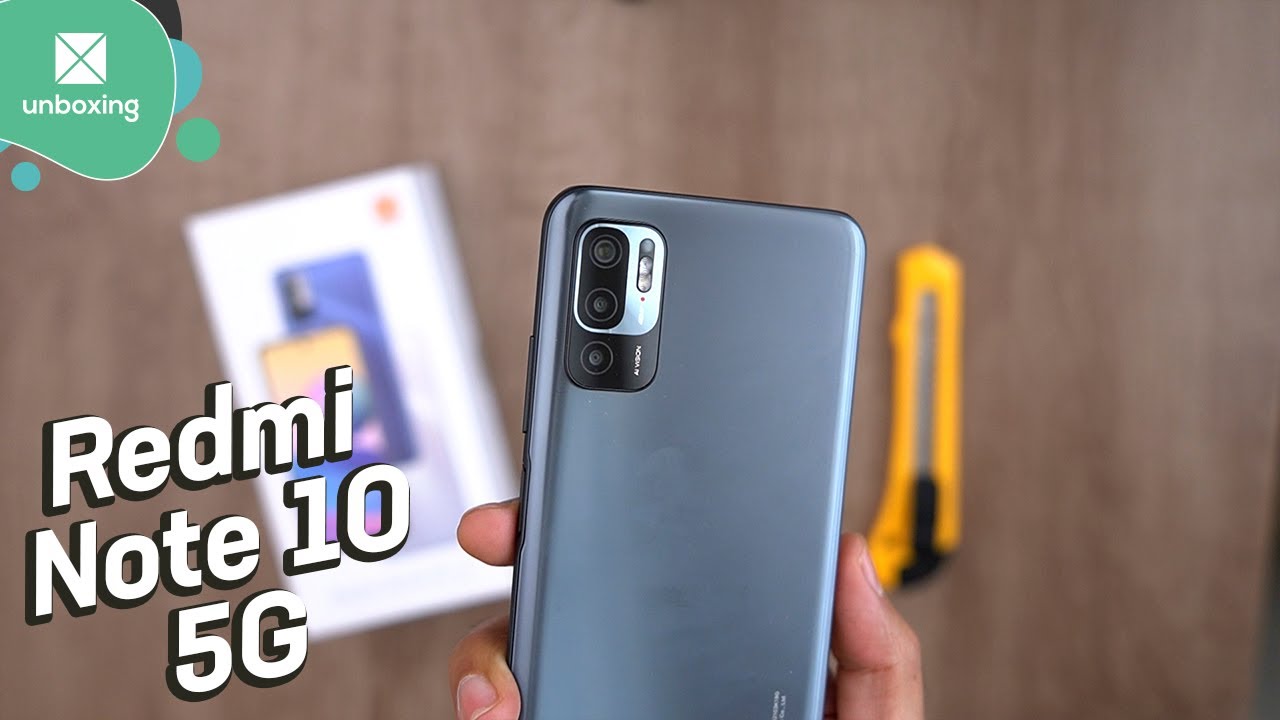 Xiaomi Redmi Note 10 5G |  Unboxing en español