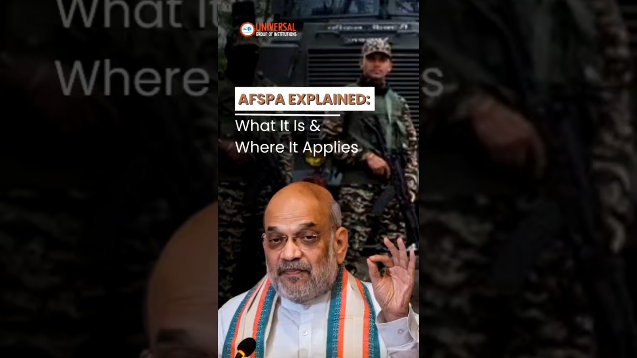 AFSPA Extended in Manipur, Nagaland & Arunachal | What is AFSPA? | UPSC Current Affairs Explained