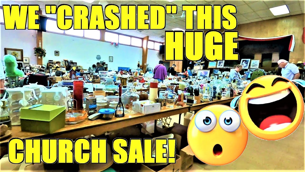 Ep543:  THESE AMAZING CHURCH SALE FINDS MIGHT SURPRISE YOU!!!  😲😲😲