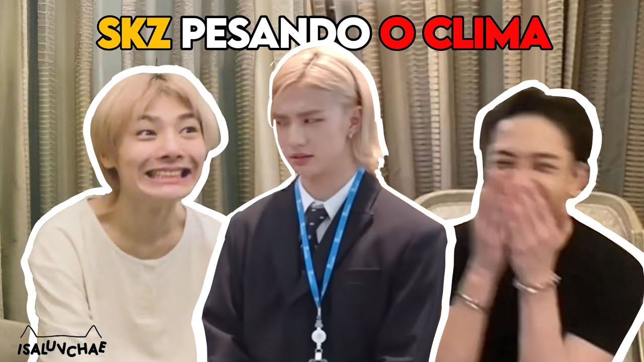STRAY KIDS PESANDO o CLIMA ✨