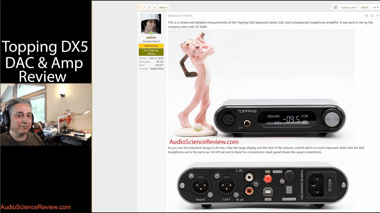 Topping DX5 DAC & HP Amp Review