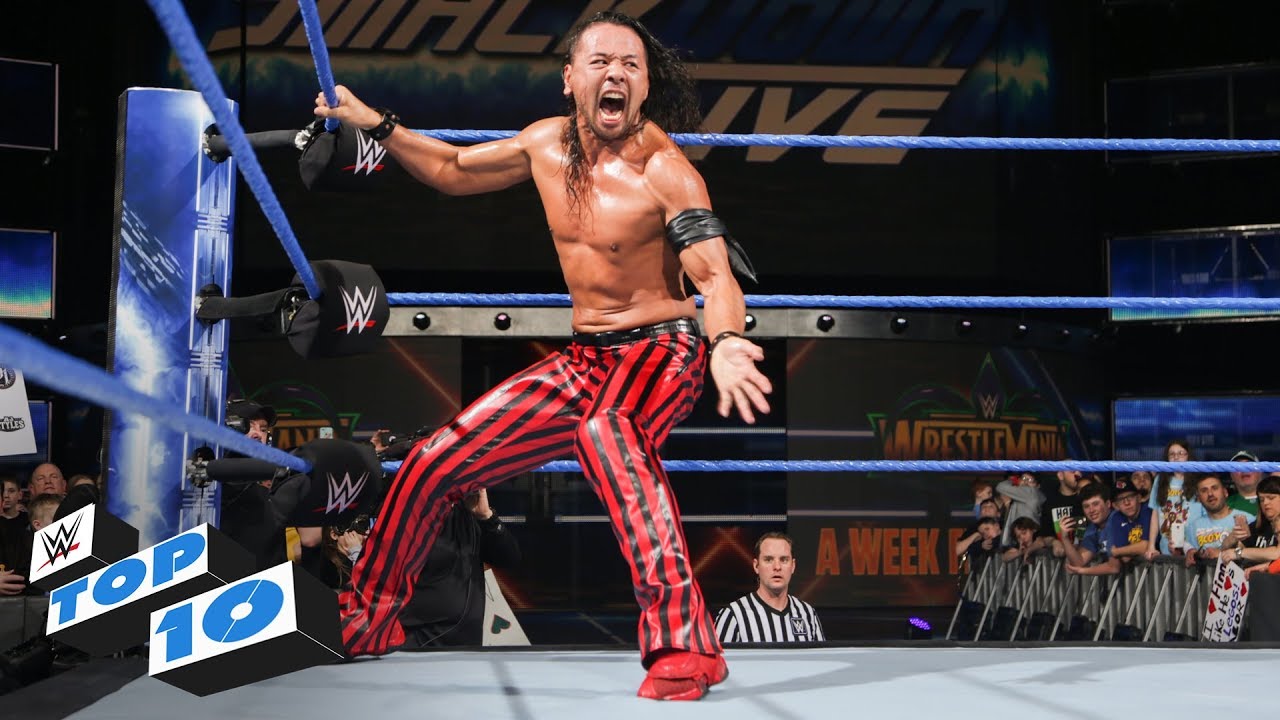 Top 10 SmackDown LIVE moments: WWE Top 10, March 27, 2018