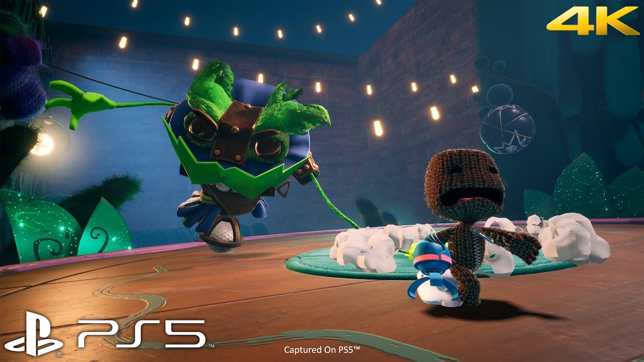 SackBoy Ps5 GamePlay Deutsch/German (4K60FPS)
