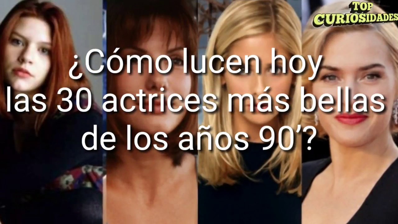 las 30 actrices m&aacute;s bellas de  HOLLYWOOD