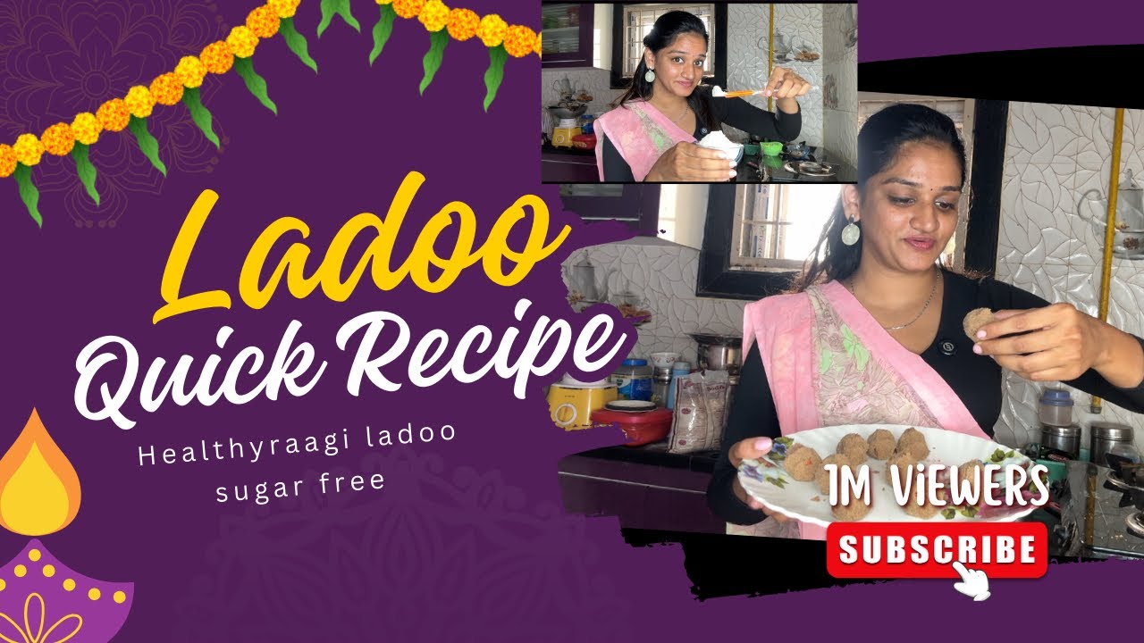 Healthy raagi laddu  guilt free 😋😋 #raagiladdu #laddurecipe #sugarfreeladdu #easyrecipe 
