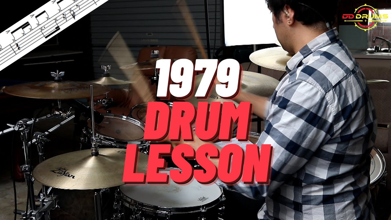 How to play Smashing Pumpkins '1979' on Drums - Drum Lesson