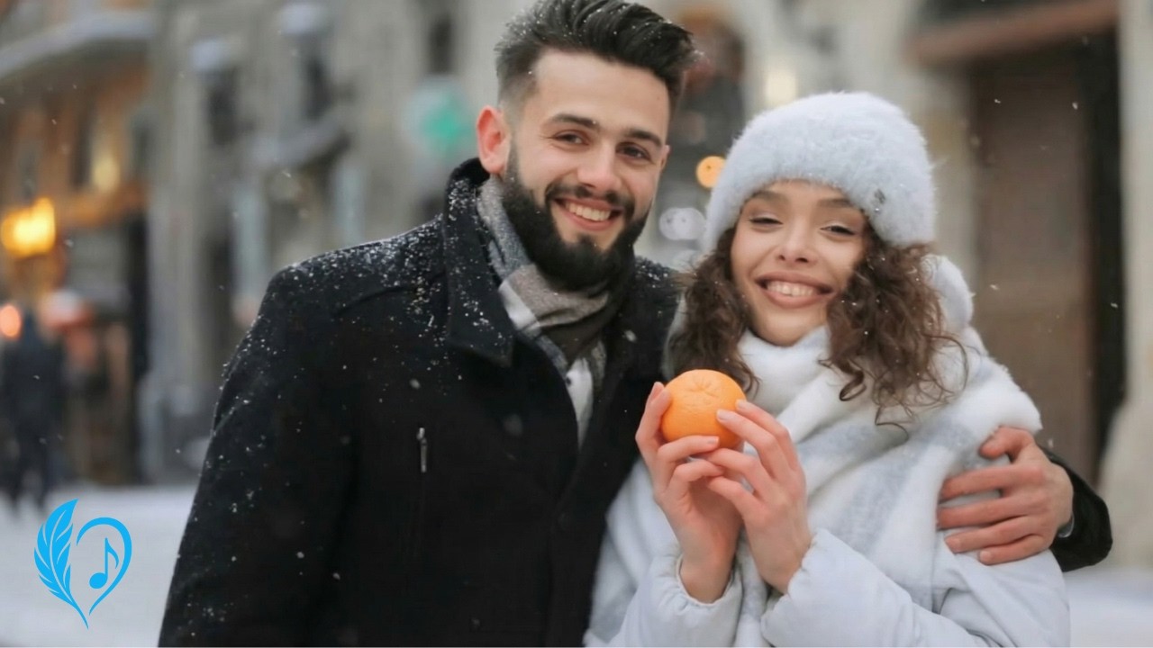 🎵 Снежинки любви • Płatki miłości • Snowflakes of Love ❤️ | Авторские стихи и видео | Голос Души