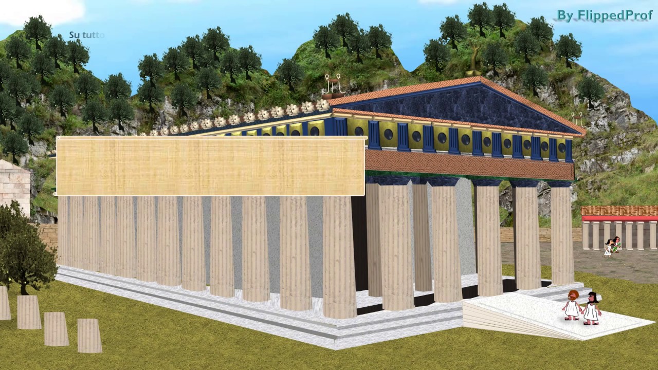 Storia dell'arte: il tempio di Zeus ad Olimpia vivere un giorno nell'antica Grecia