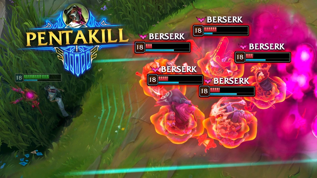 40 SATISFYING PENTAKILLS IN LEAGUE OF LEGENDS