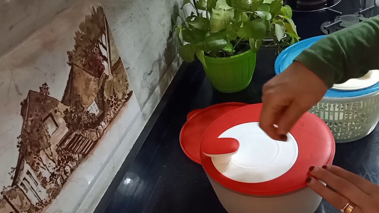 نشافة الخضار من تابر وير 💞💞💞