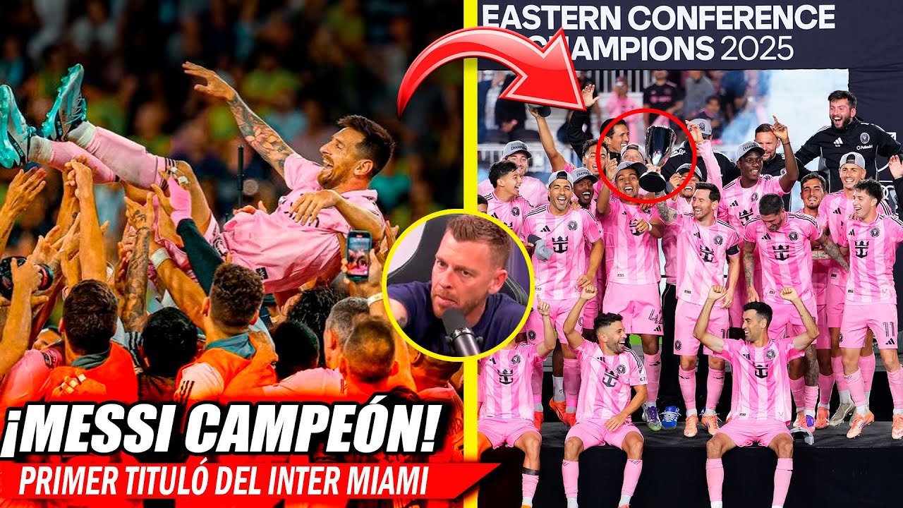 AS&Iacute; REACCIONA PRENSA MUNDIAL a MESSI CAMPE&Oacute;N y PRIMER T&Iacute;TULO INTER MIAMI vs NYC &iexcl;HIST&Oacute;RICO!