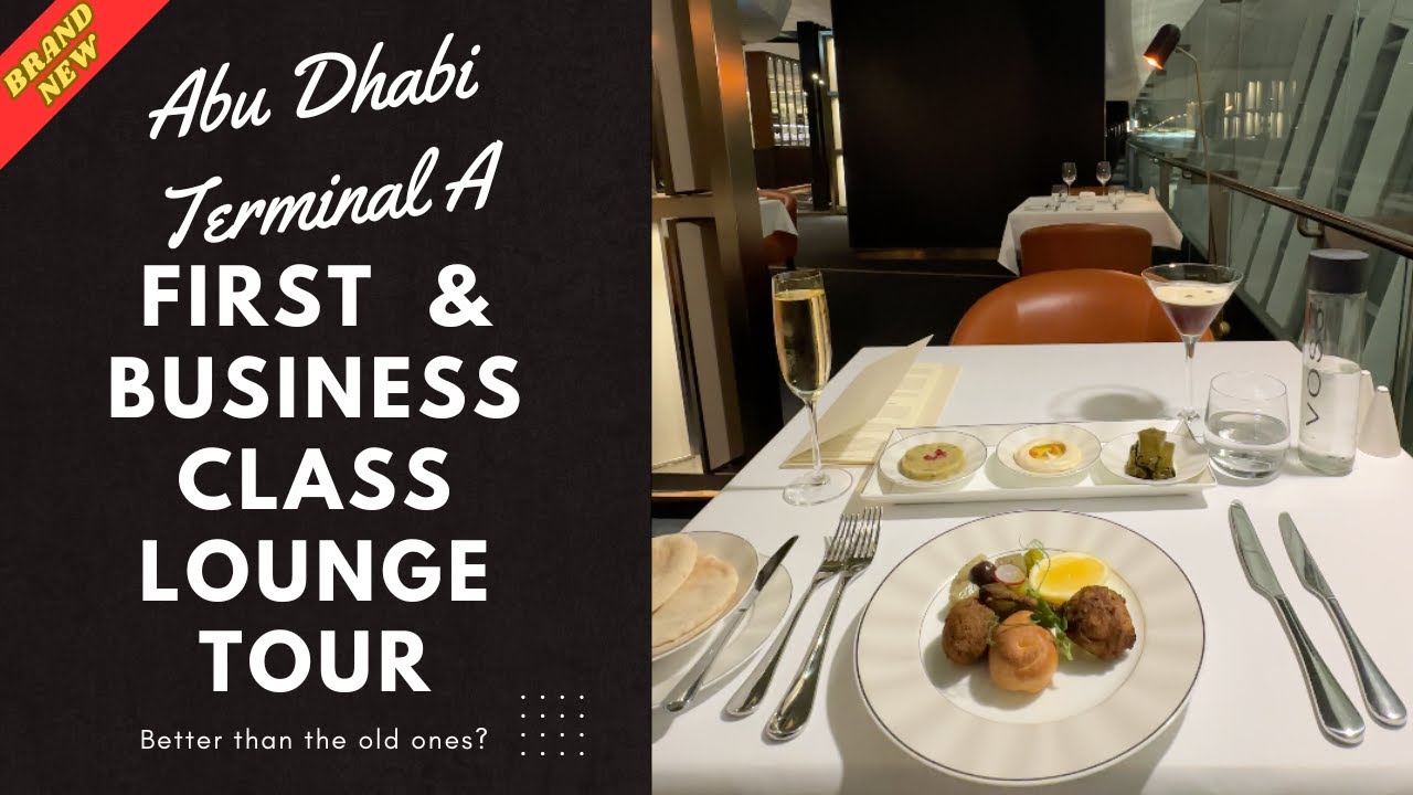 [Guided Tour] Inside Etihad’s New First & Business Class Lounges | Abu Dhabi Terminal A Tour