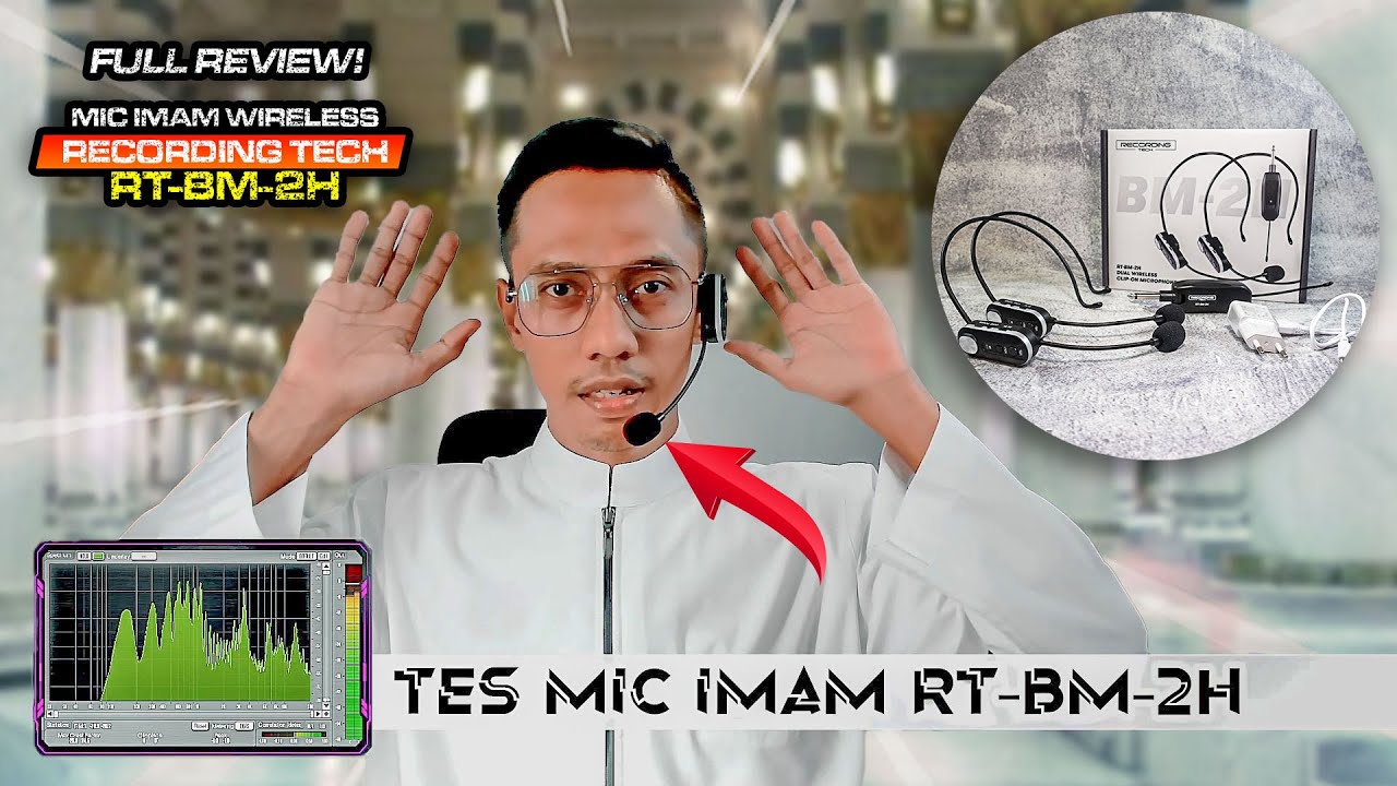 Produk Baru! Mic Imam RT-BM-2H Wireless Clip On