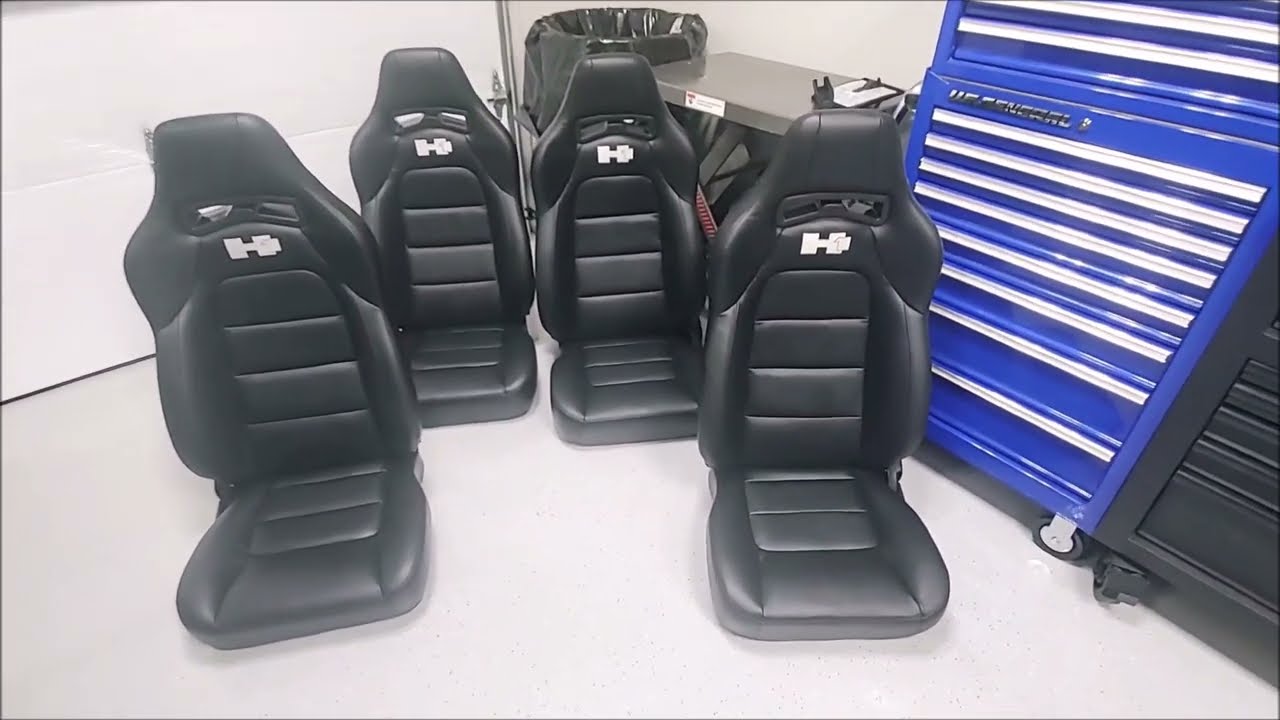 Hummer H1 Corbeau Seat Install