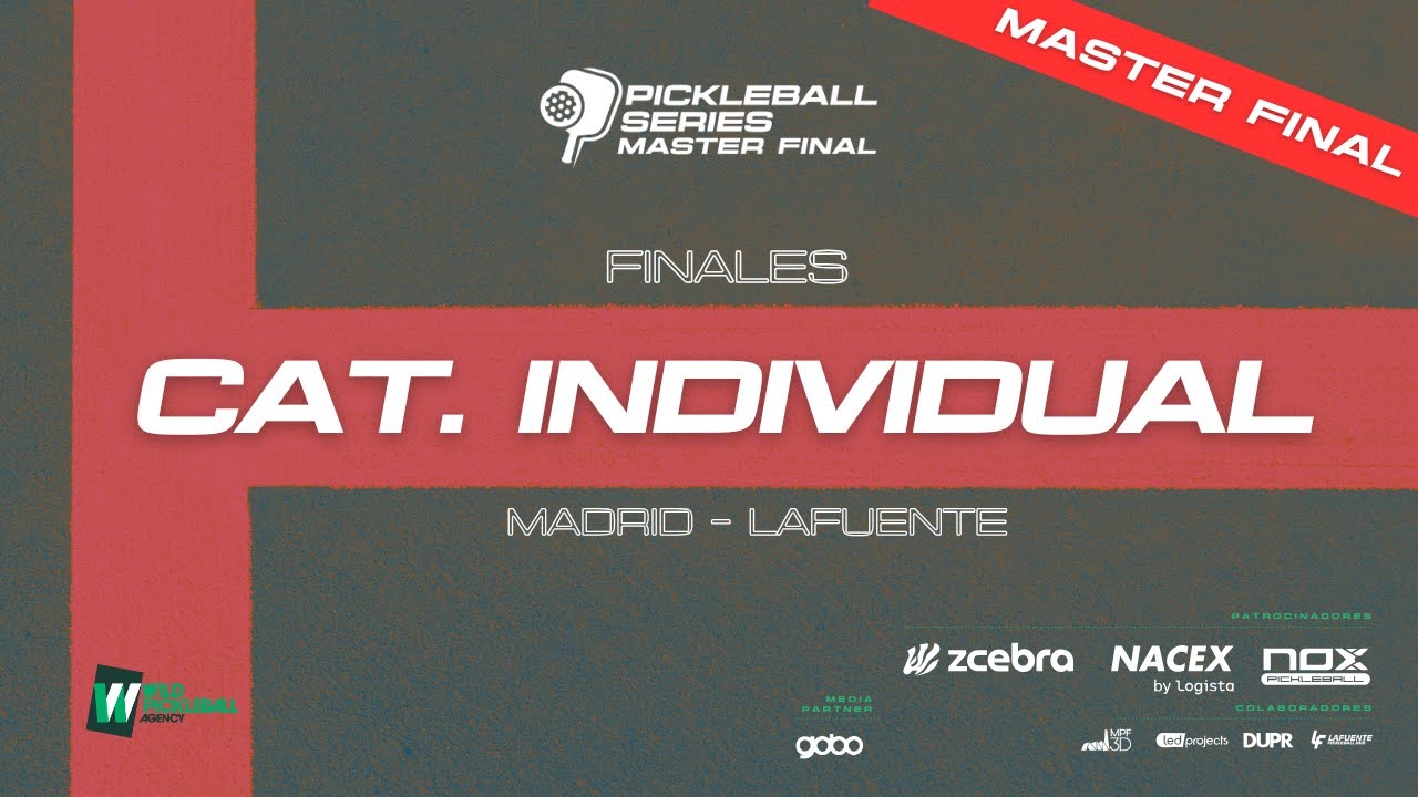 MASTER FINAL 2025 | Cat. Individual Masc/Fem | Semis y Finales