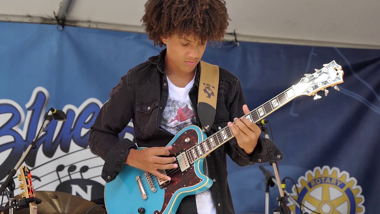 Brandon "Taz" Niederauer - Where I Belong - 9/7/19 Blues & Brews Festival - Lowell, MA