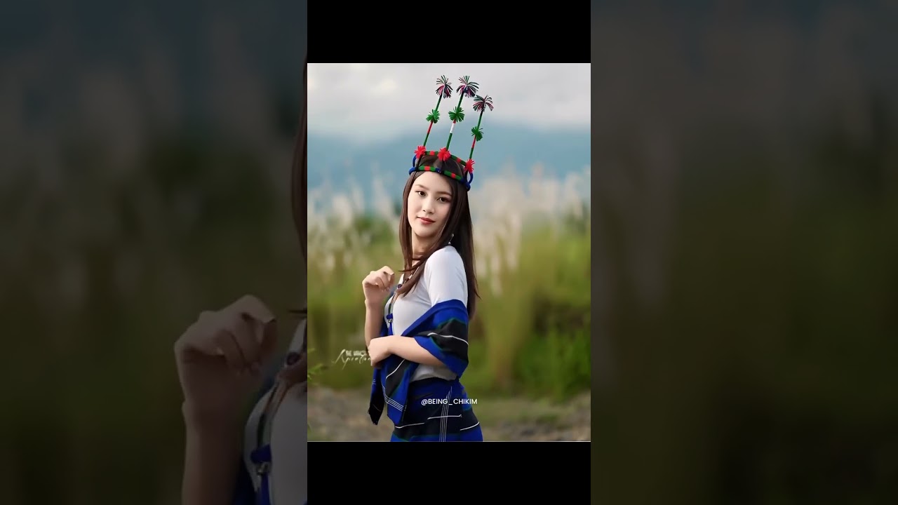 Traditional Fusion Fashion of Mate Community in Northeast India