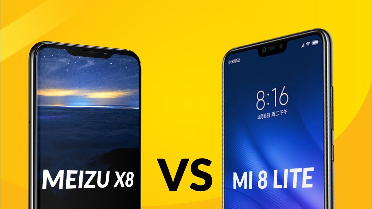 MEIZU X8 VS MI 8 LITE! QAYSI BIRI ZO'R?