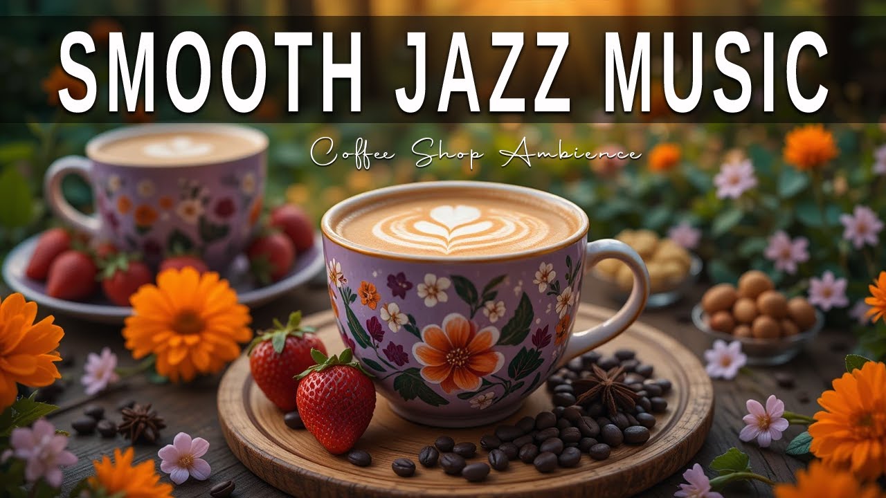 Soft Jazz Music ☕ Bossa Nova instrumental for  Studying , Great Moods & Happy Moods