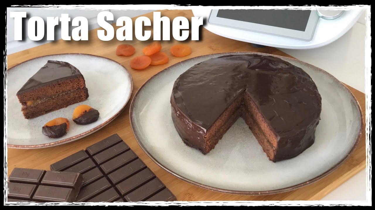 TORTA SACHER - CHOCOLATE AMARGO COM DAMASCO - Thermomix® SEMPAS
