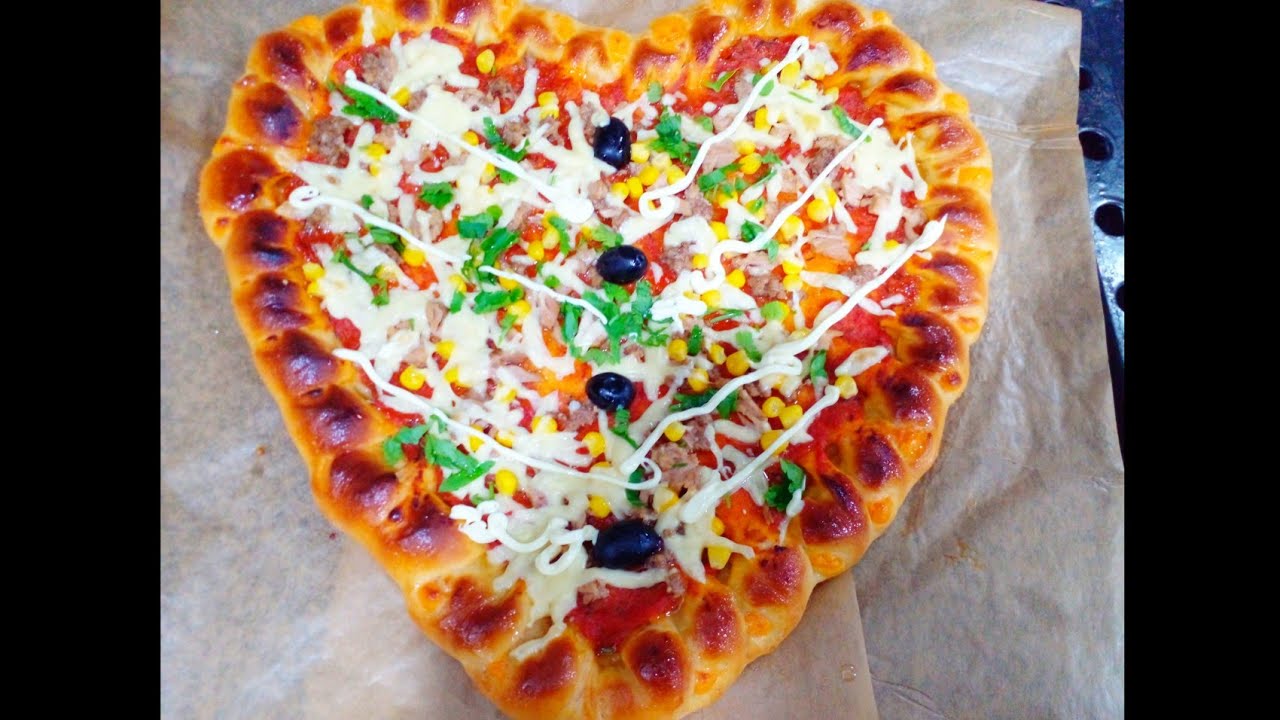 كيفية تحضير بيتزا بطريقة وذوق مختلف 🌛🌝🌜pizza coeur