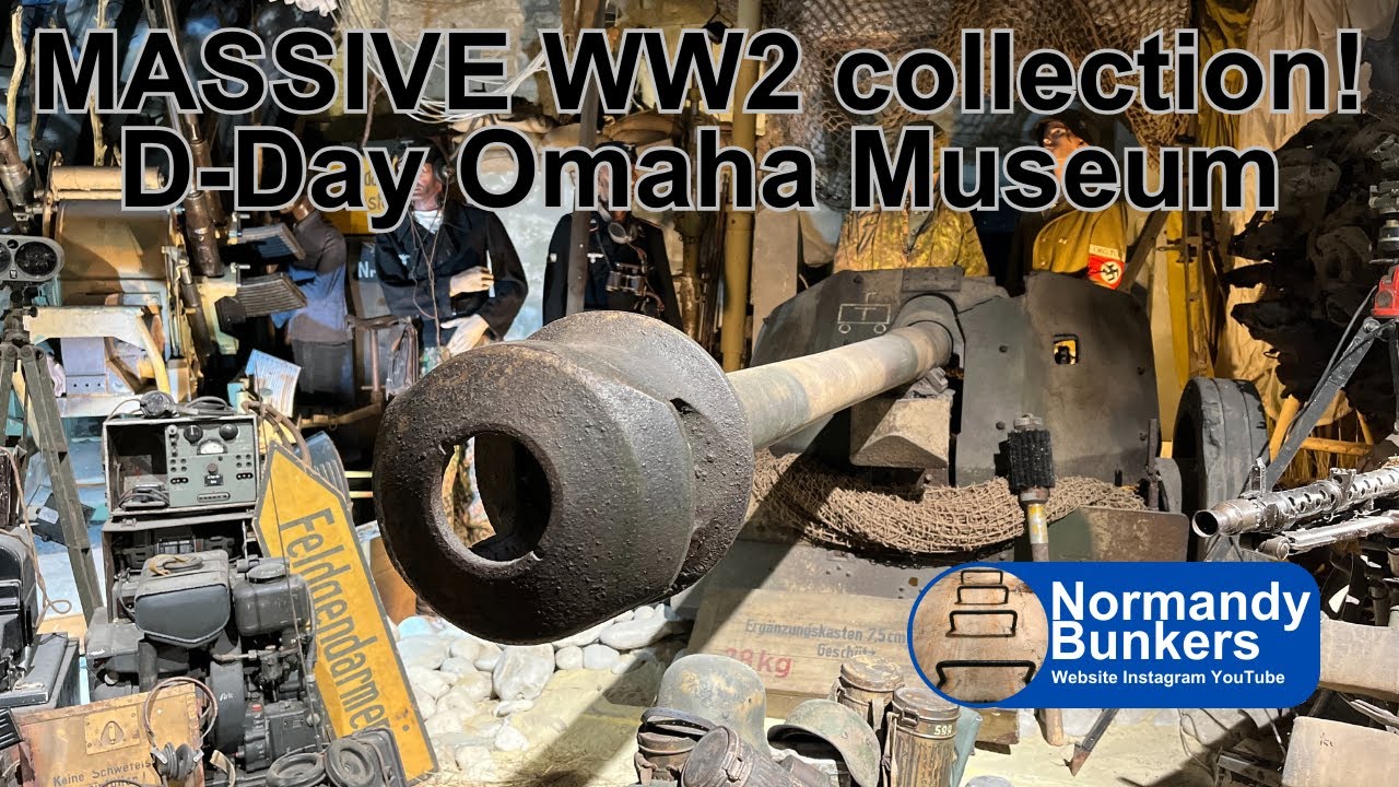Massive WW2 collection! Museum D-Day Omaha walkaround