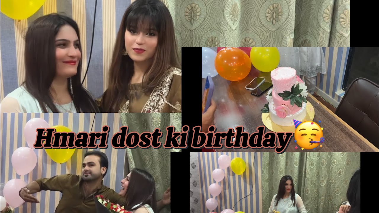 Sonia Khan | Ansaar Khan | ibrar Khan  🥳Hamari Dost ki Birthday