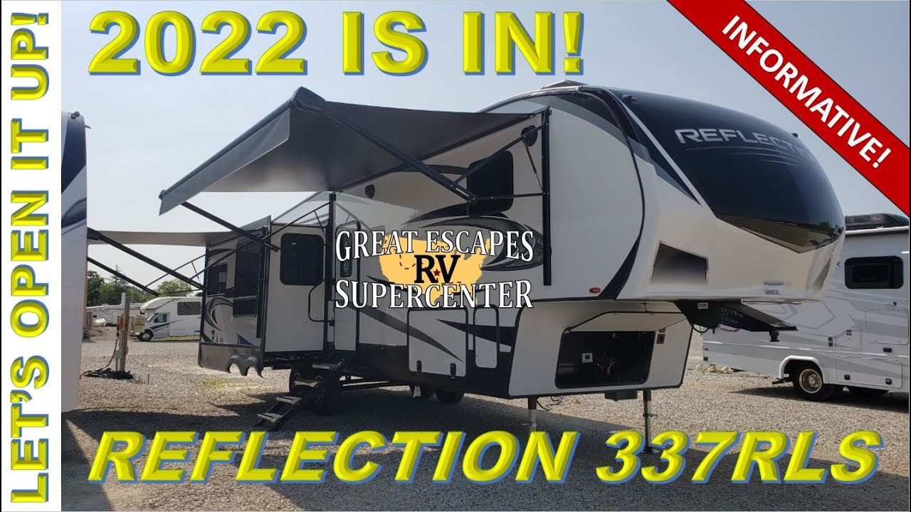 JUST ARRIVED! 2022 GRAND DESIGN REFLECTION 337RLS